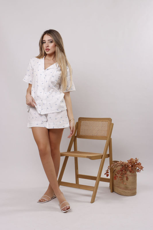 Dandelion drift shorts pj set