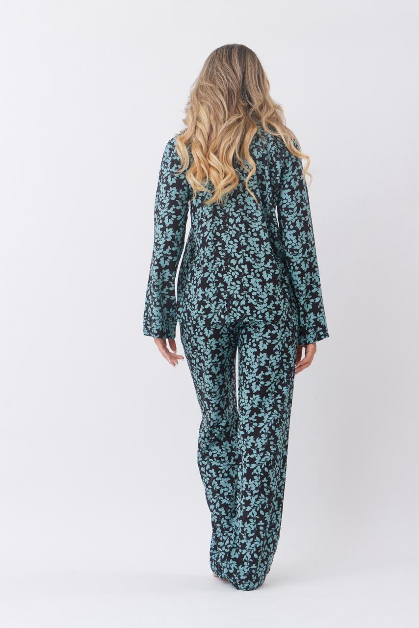 Mint and black pjs