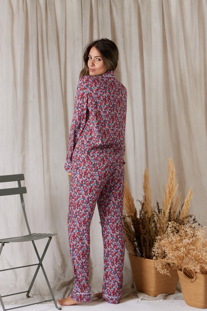 Colorful floral pjs