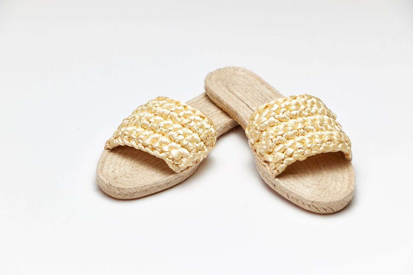 Ivory sandals