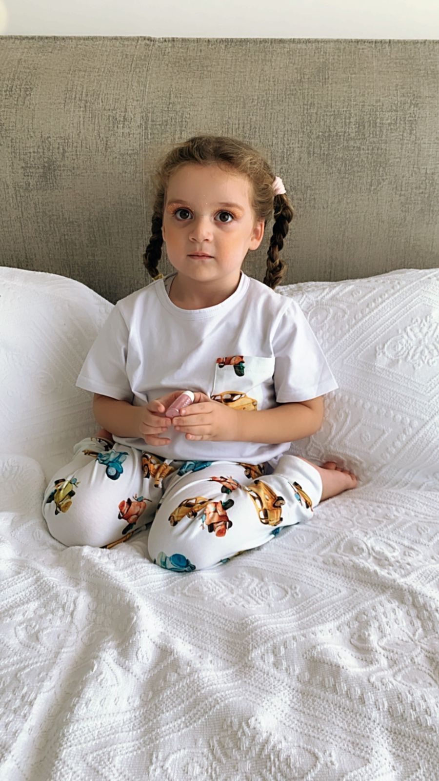 Kids cars/ motorcycles patterned pjs