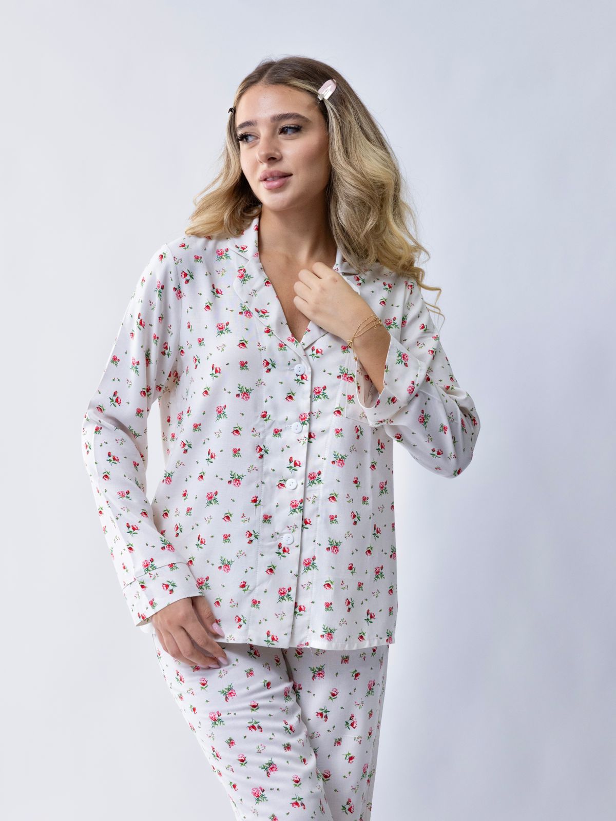 Pink florets pjs