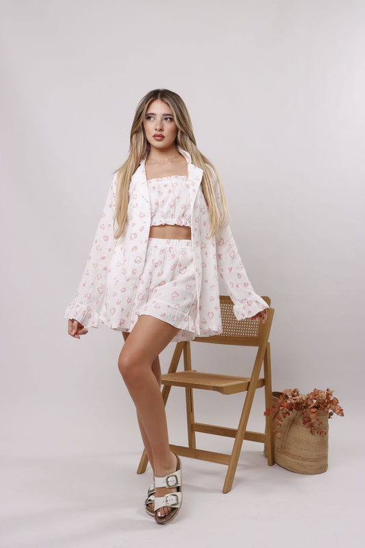 Heartspot ruffle set