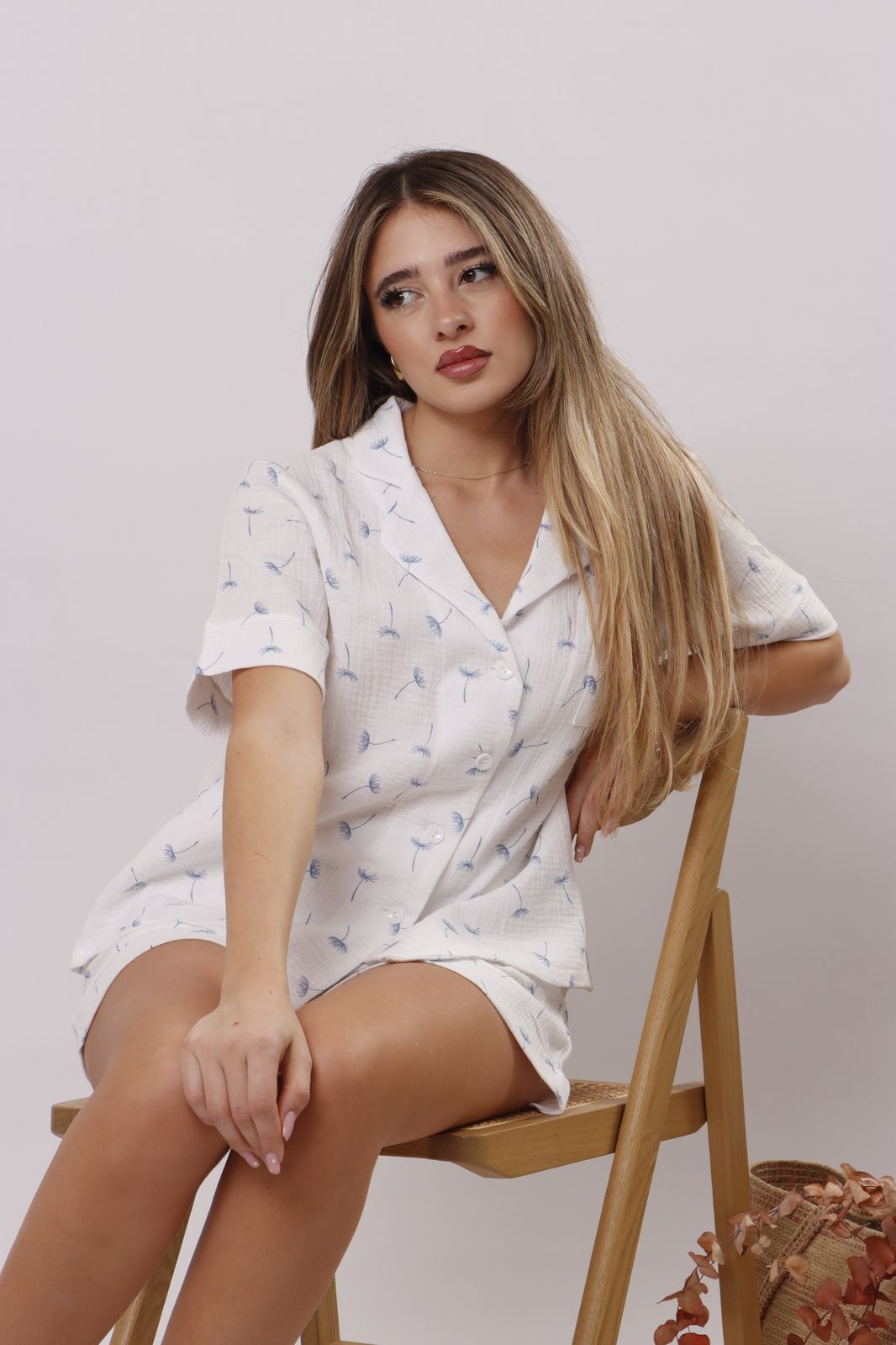 Dandelion drift shorts pj set