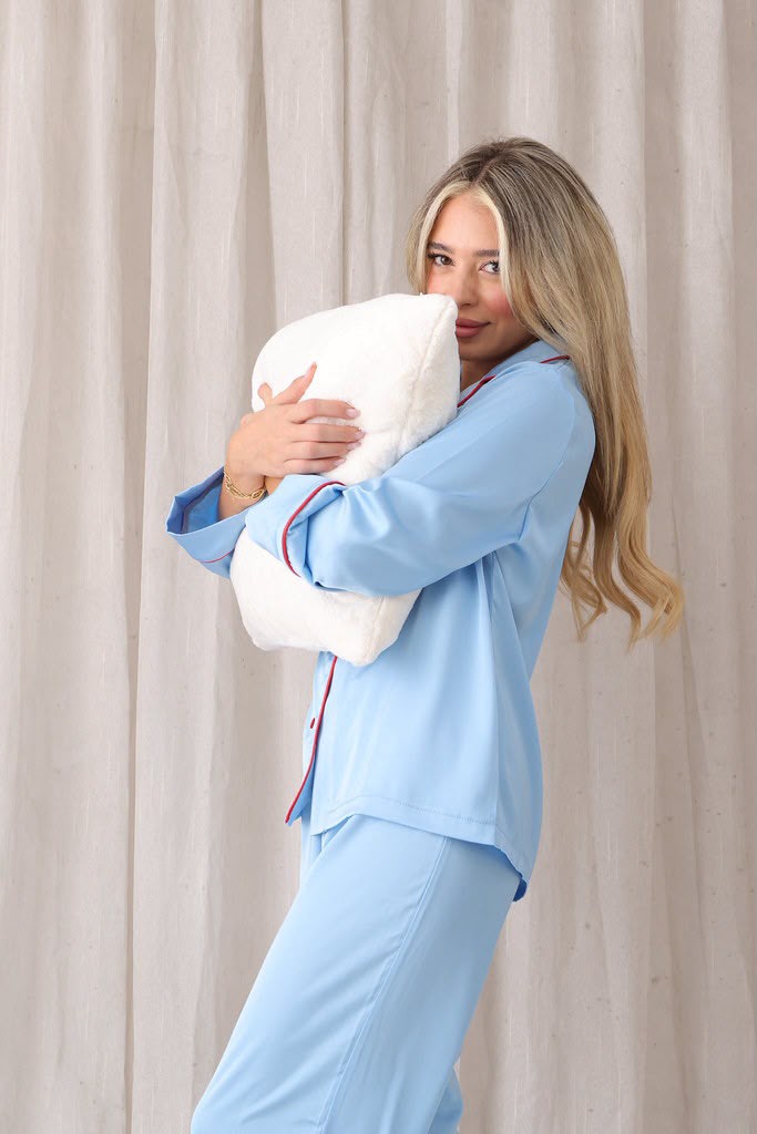 Blue moon silk set