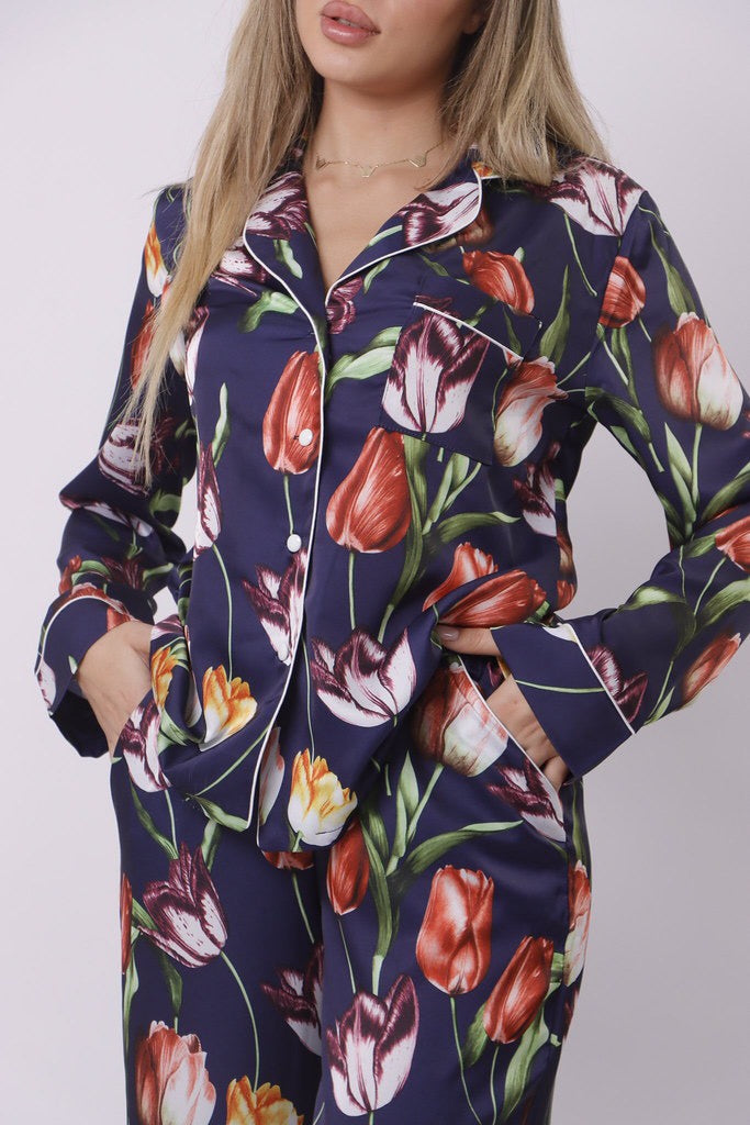 Tulip noir pj set