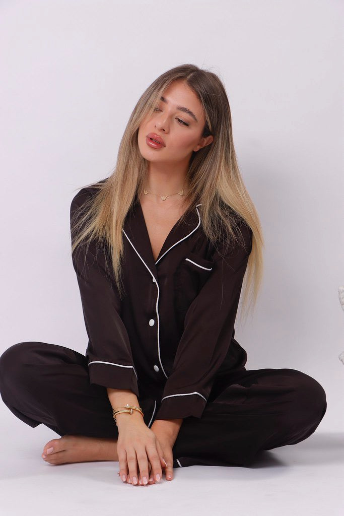 Smooth coffee pj set