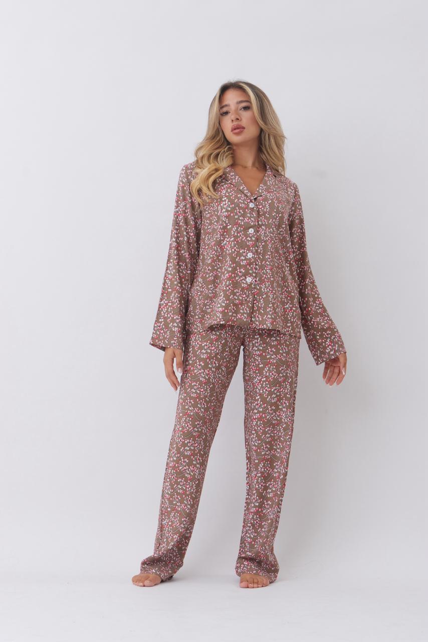 Fuchsia floral patterned pjs
